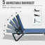 Ensemble de chaises longues en aluminium Narmin, chaises longues d'extérieur, chaises longues-1233490214
