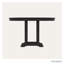 POLYWOOD Round Farmhouse Dining Table-21320339-21320343