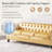 Chesterfield Button Tufted Backrest Multi-seat Upholstered Sofa-332871599