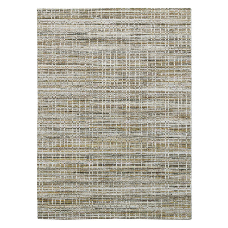 Tala Transitional Handwoven Premium Wool Blend Area Rug, Rectangle 3' x 5'