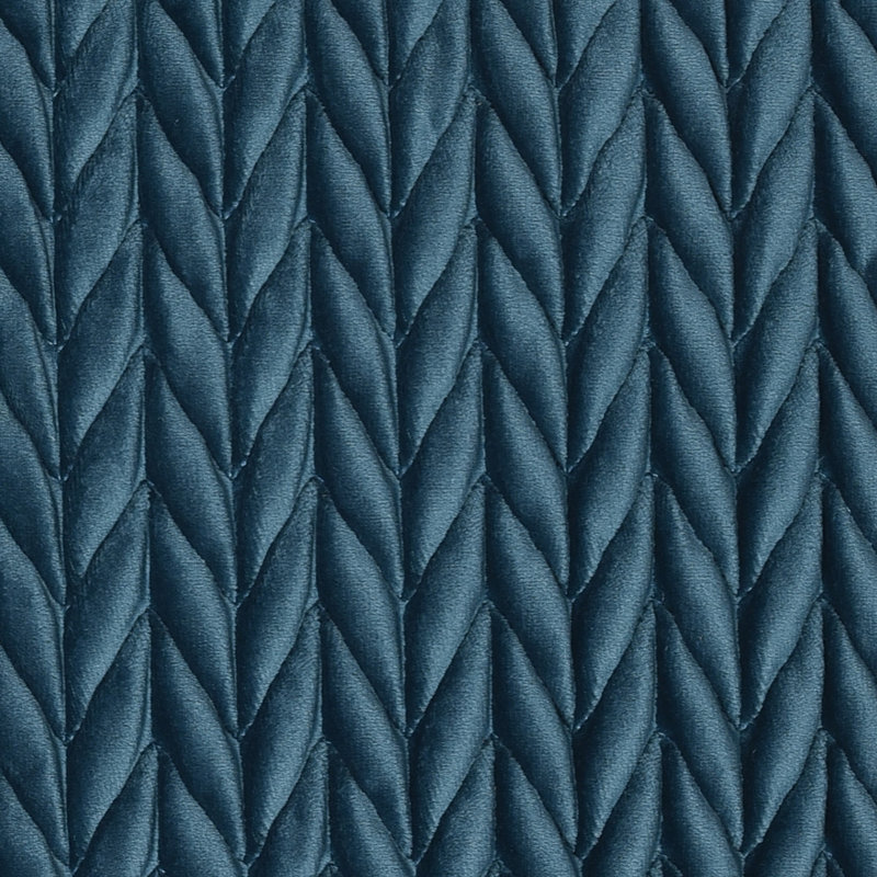 Amory Chevron Square Scatter Cushion Cushion With Filling, Teal