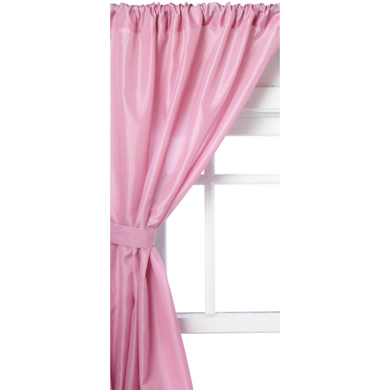 Jamarl Curtain Pair, Tangerine
