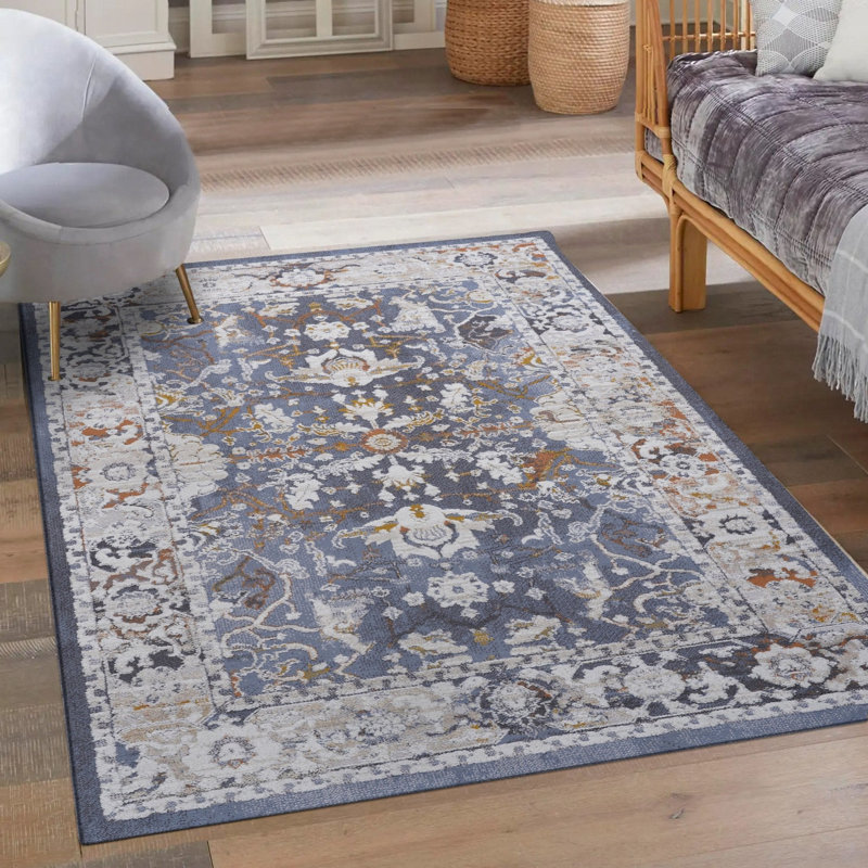 Oriental Indoor / Outdoor Rug, Rectangle 7'9" x 10'