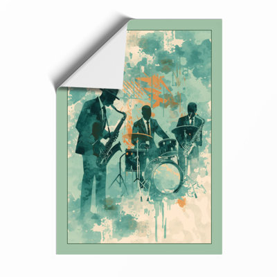 Jam Session Modern - Framed Print