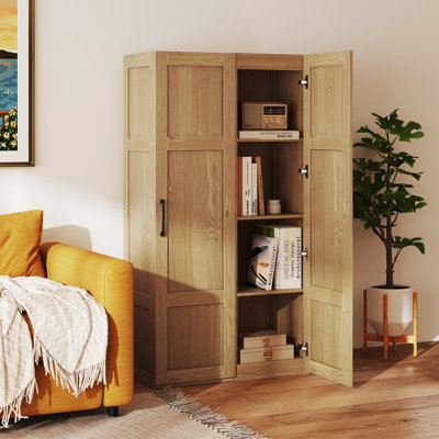  Armoire de rangement à 3 tablettes de 16 po de largeur Nariko