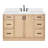 ARIEL Kelly 54 Single Sink Bathroom Vanity with Carrara Quartz Top-99405107