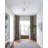 3-Light Chrome Chandelier With Clear Crystals