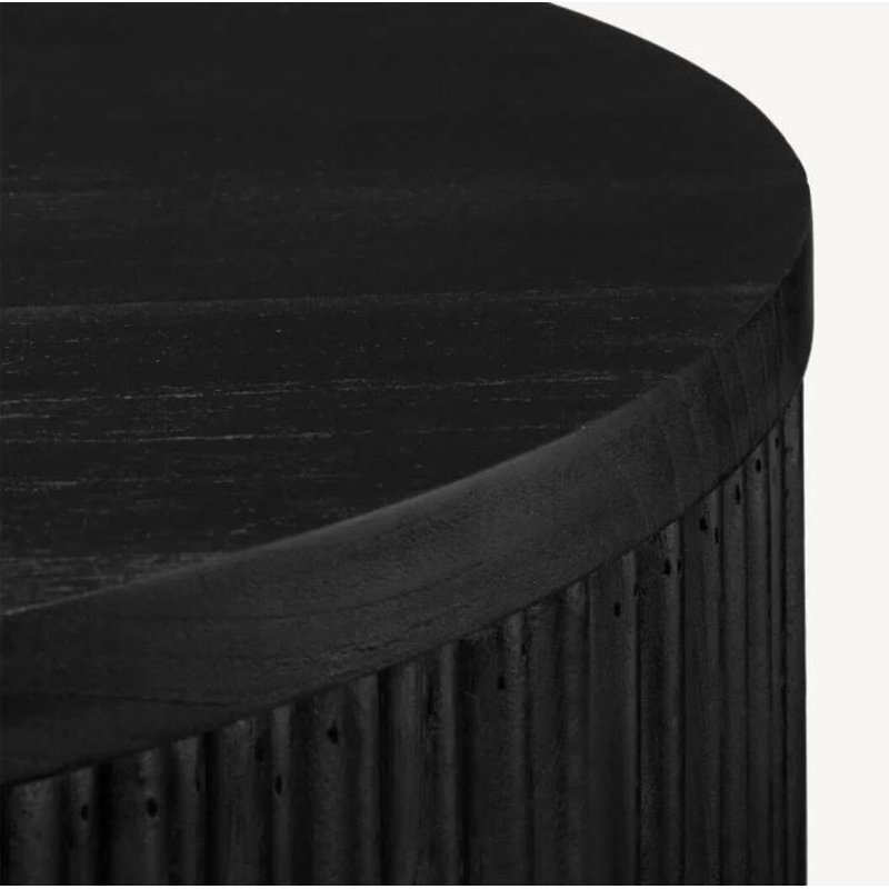 Mountain Wood Coffee Table, Black