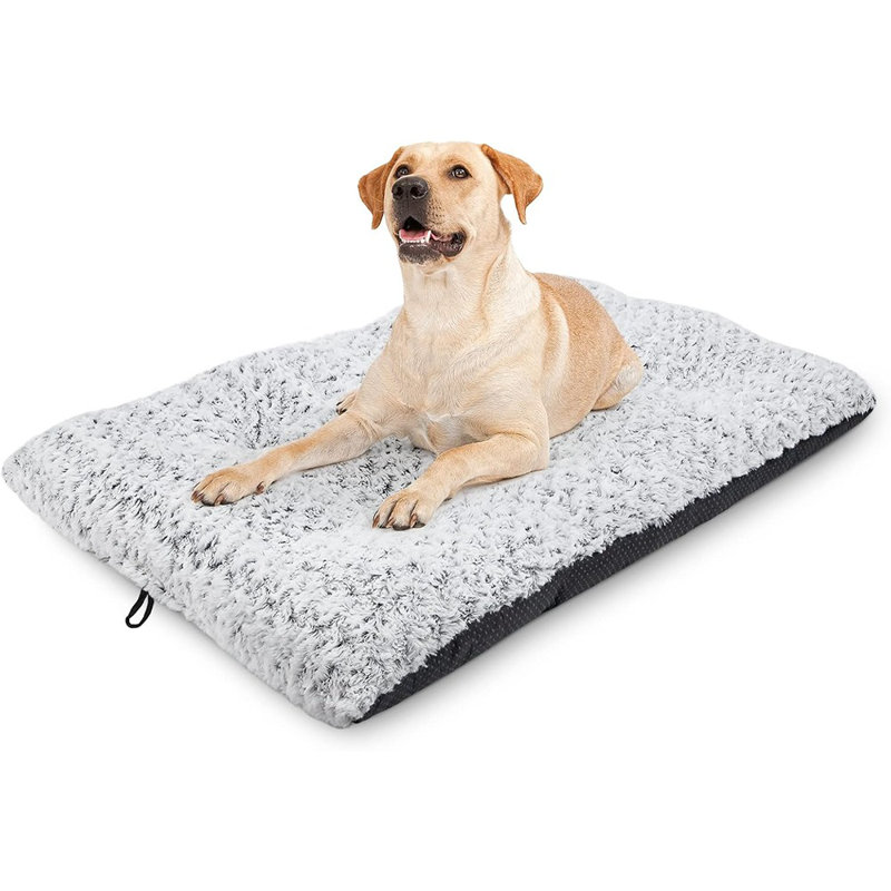 Washable Anti-Slip Dog Bed Crate Mat – Extra-Large Kennel Pad For Dogs And Cats (42")