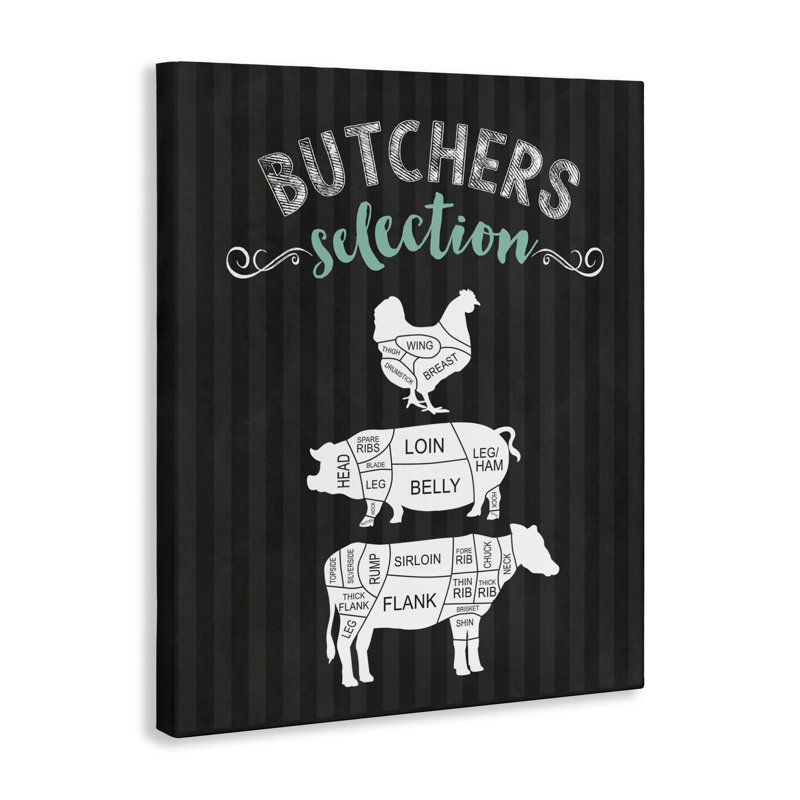 Toile Butchers, H 40 po x l 30 po