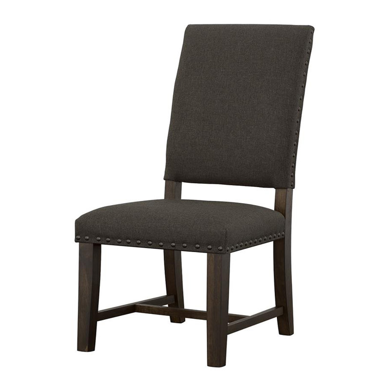 Chaise d'appoint Linneman, Noir, Gris