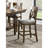 Light Oak Finish Counter Height Chairs Set of 2