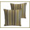 Vintage Mid-Century Pair Of Down Feather Designer Pillows