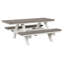 Outdoor Rectangular Picnic Table-1865777875-1865777883