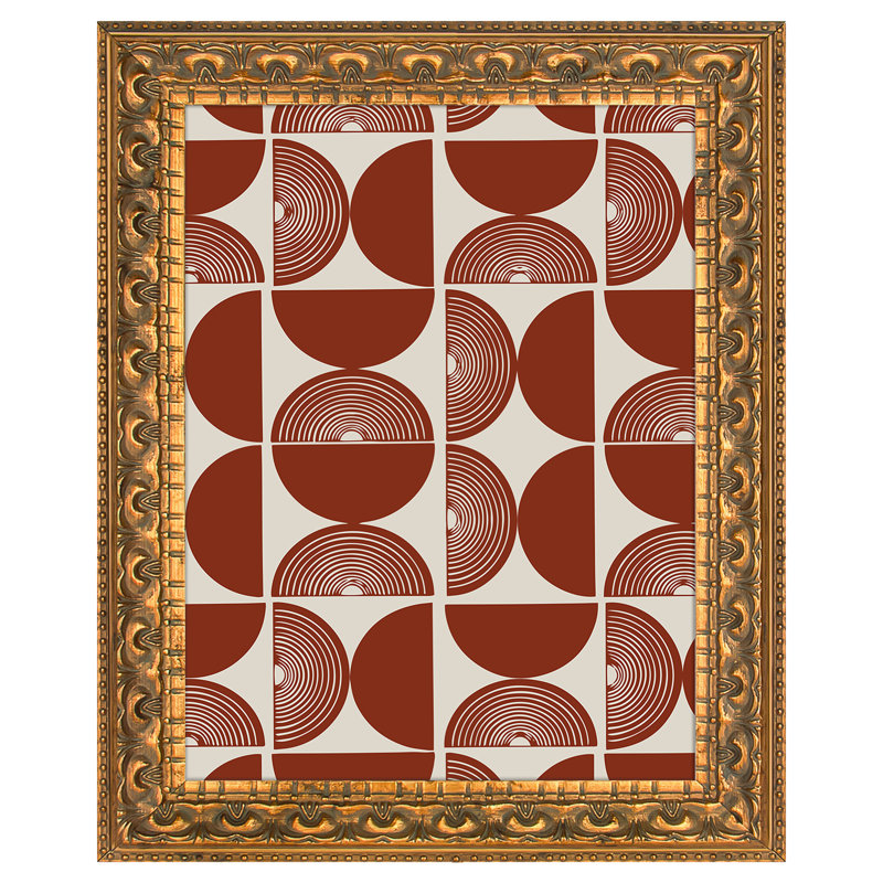 8x10 Vintage Inspired Picture Frame, Bronze