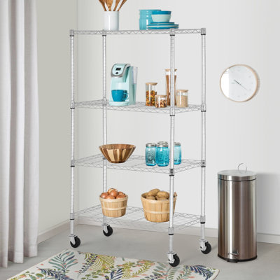 Leshea 35.6 " W Storage Rack