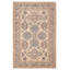 Tapis crème en laine de style années 1990 Akaylia