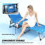 Chaise longue pliante pour patio-1164746496