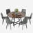 Mid Century Round Dining Table Sets-720274153-720274154-720274149