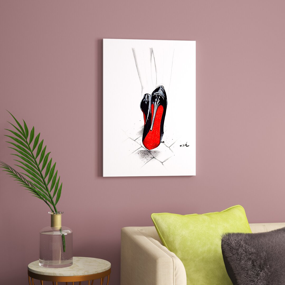 Leinwandbild Devil Wears Louboutin von Anna Hammer