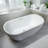 63'' x 29'' Freestanding Soaking Acrylic Bathtub