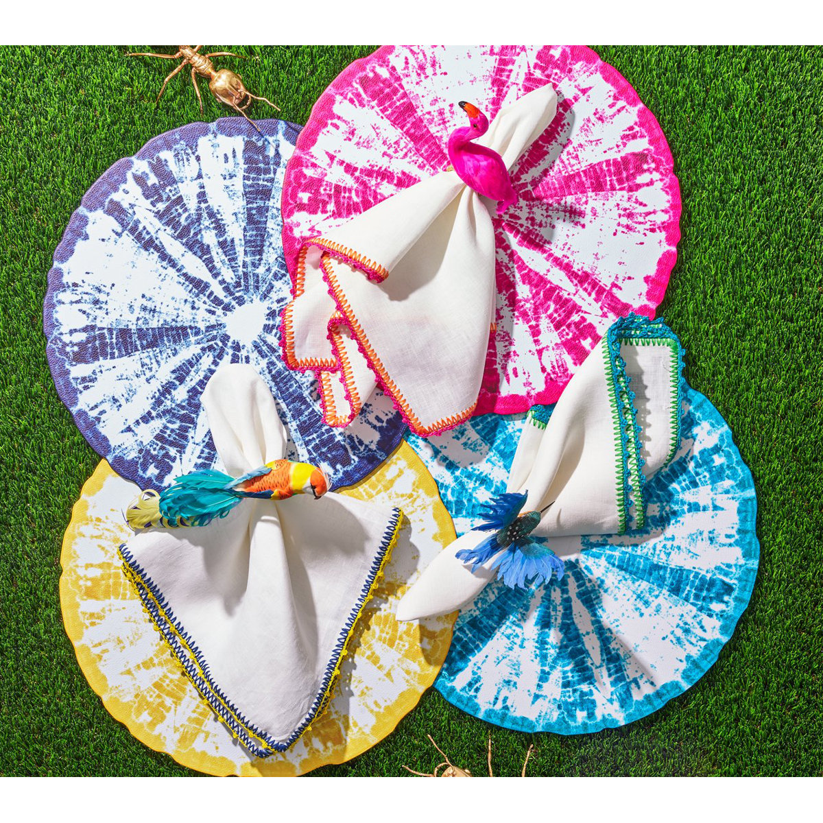 Kim Seybert Flamingo Napkin Ring - Thumbnail 3