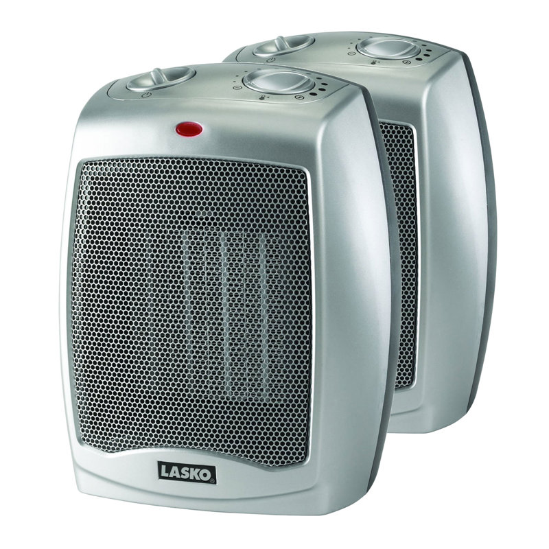 Lasko 1500 W 5100 BTU Electric High Efficiency Compact Space Heater