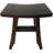 Ripley Compact Curvilinear Teak Shower Or Outdoor Bench In Finish-1607437200-1597136032