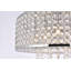 Luminaire suspendu tambour 6 lumières unique Anglesey