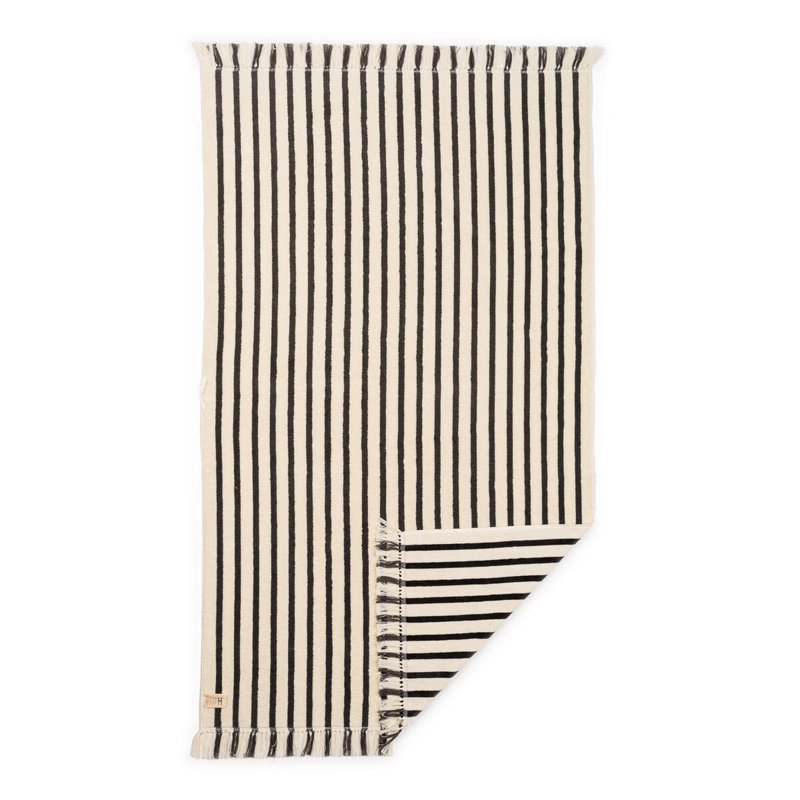 Beach Towel, Monaco Black