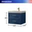Meuble-lavabo mural simple 30 po avec comptoir en quartz-1715788082