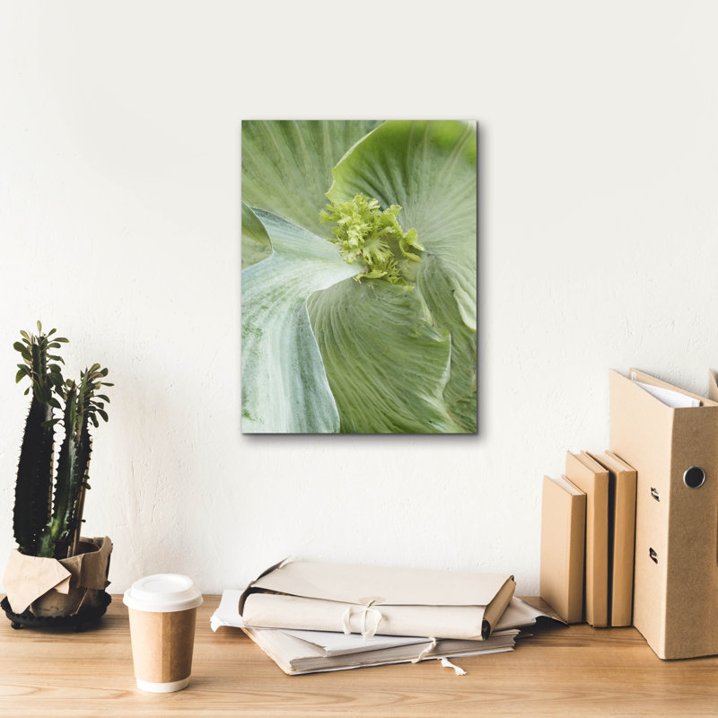 «Banana Leaf 2» par Brittany Evans, art mural sur toile, H 16 po x l 12 po