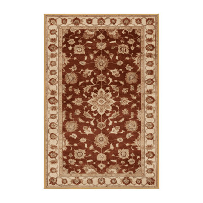 Tapis brun lavable à la machine