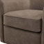 Fauteuil d'appoint pivotant en cuir Madaket Vegan-346162063