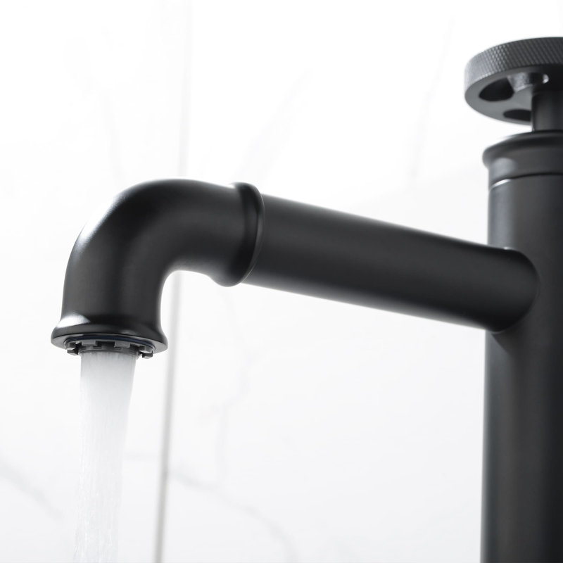 Robinet de lavabo vasque à poignée simple