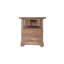 Bureau rectangulaire Chaliyah en bois d'acacia massif, 173 cm, avec tiroir à dossiers suspendus-1988975436