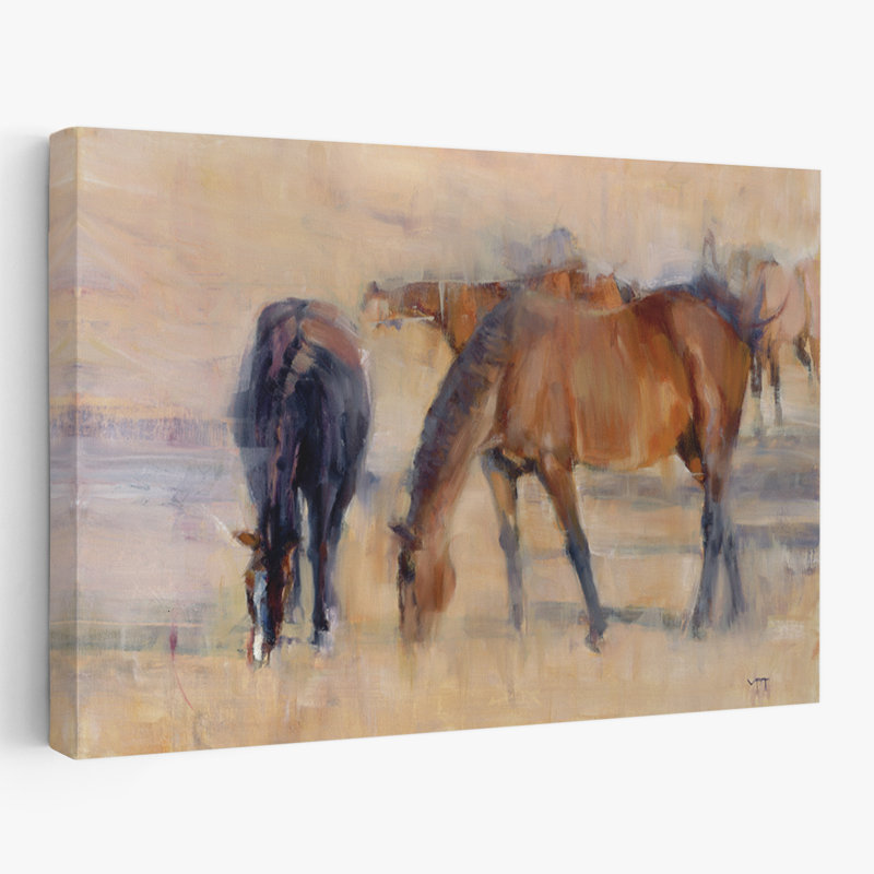 Kentucky Morning 1 - animaux, chevaux, H 24 po x l 36 po
