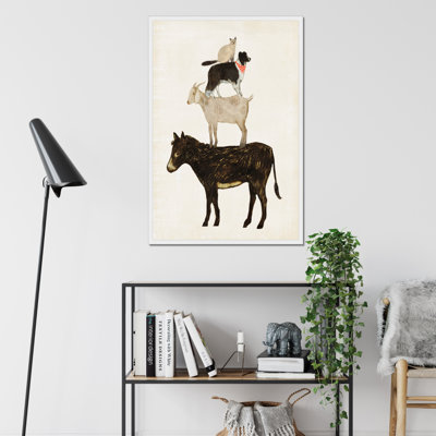 Barnyard Buds VI by Victoria Borges - Painting