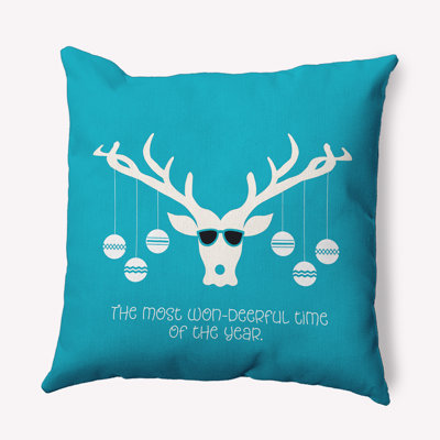 Coussin décoratif en polyester à imprimé animal