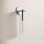 Adreille Single Light Glass Dimmable Armed Sconce