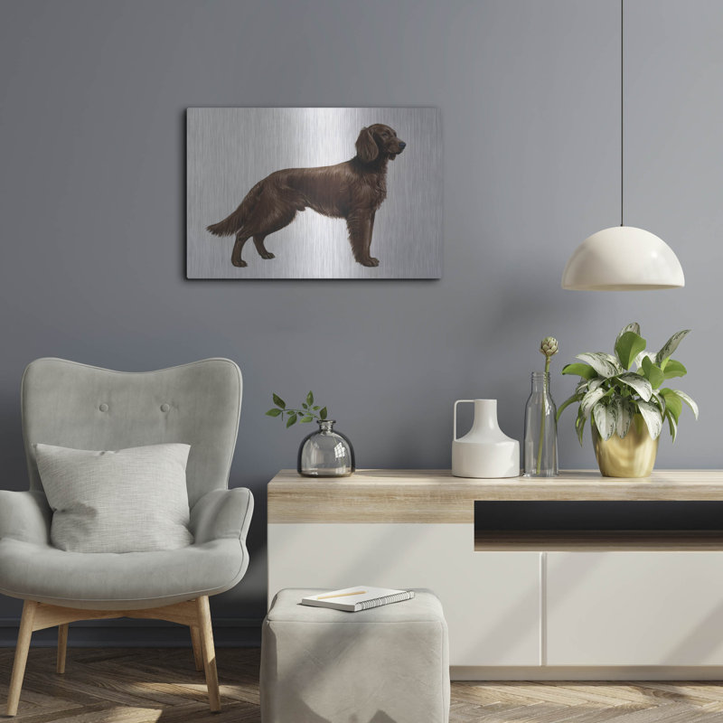 «Irish Setters» par Harro Maass, H 16 po x l 24 po