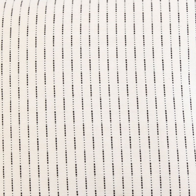 Coussin en coton, Blanc, 18" x 18"