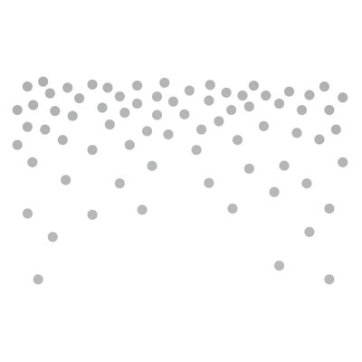 Adhésif décoratif à pois