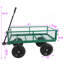 (Chariot de chariot à roues solide vert)-118414644