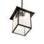 Luminaire suspendu lanterne artisanale 1 lumière Averylynn