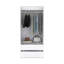 Armoire 2 tiroirs Austin, porte double, tringle-261220133