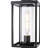 Mickle 6 Inch Outdoor Post Light in Black