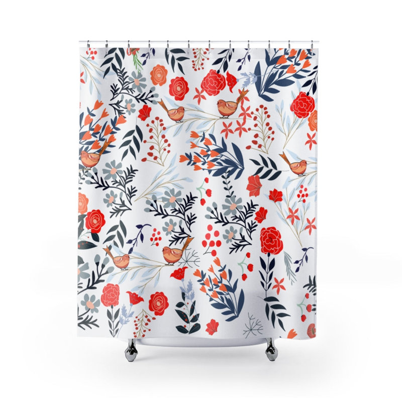 Floral Shower Curtain