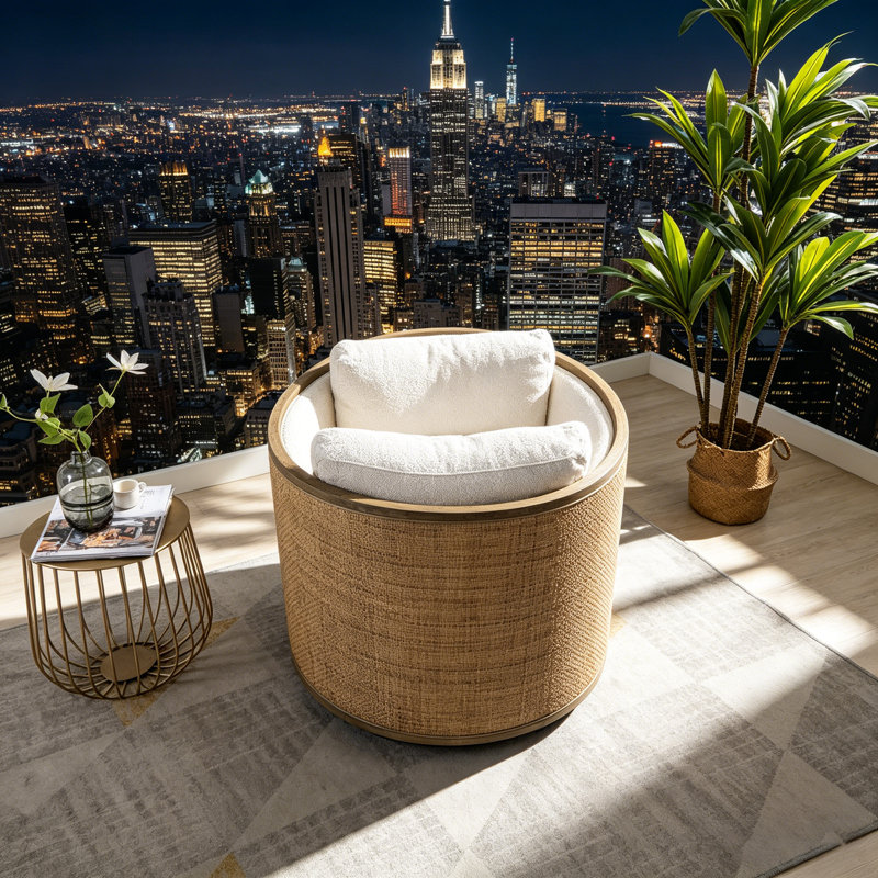 Fauteuil demi-tonneau