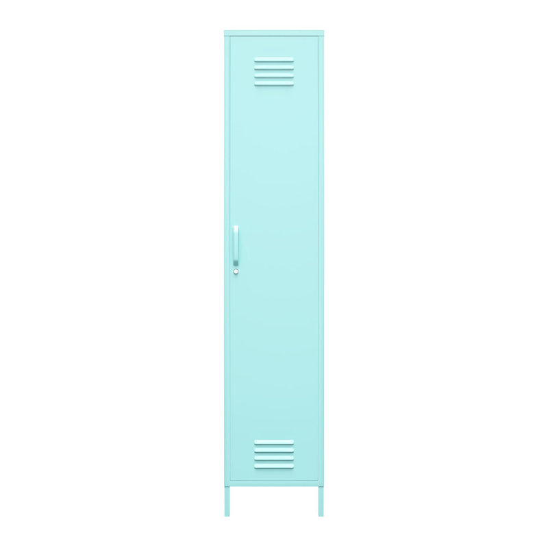 Lamprecht 1 -Door 4 -Shelf, Green